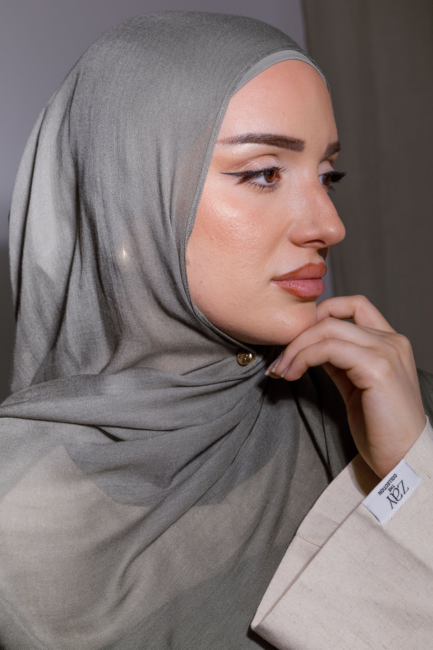 Modal Hijab – Olive | زيتون