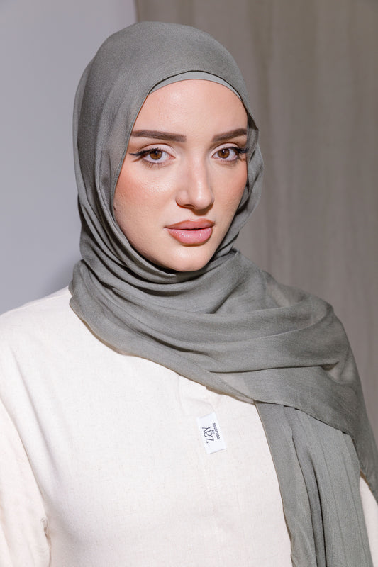 Modal Hijab – Olive | زيتون