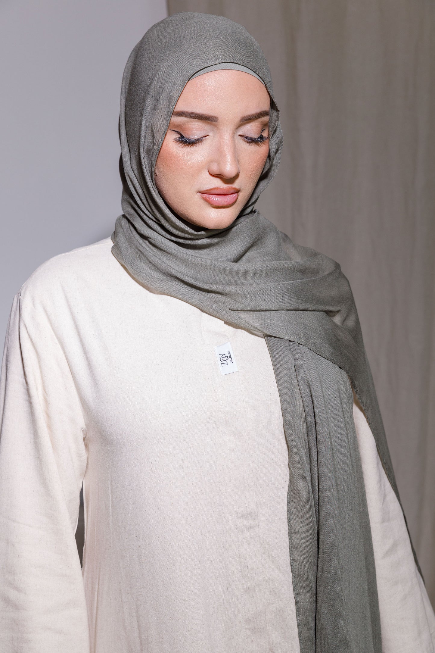 Modal Hijab – Olive | زيتون