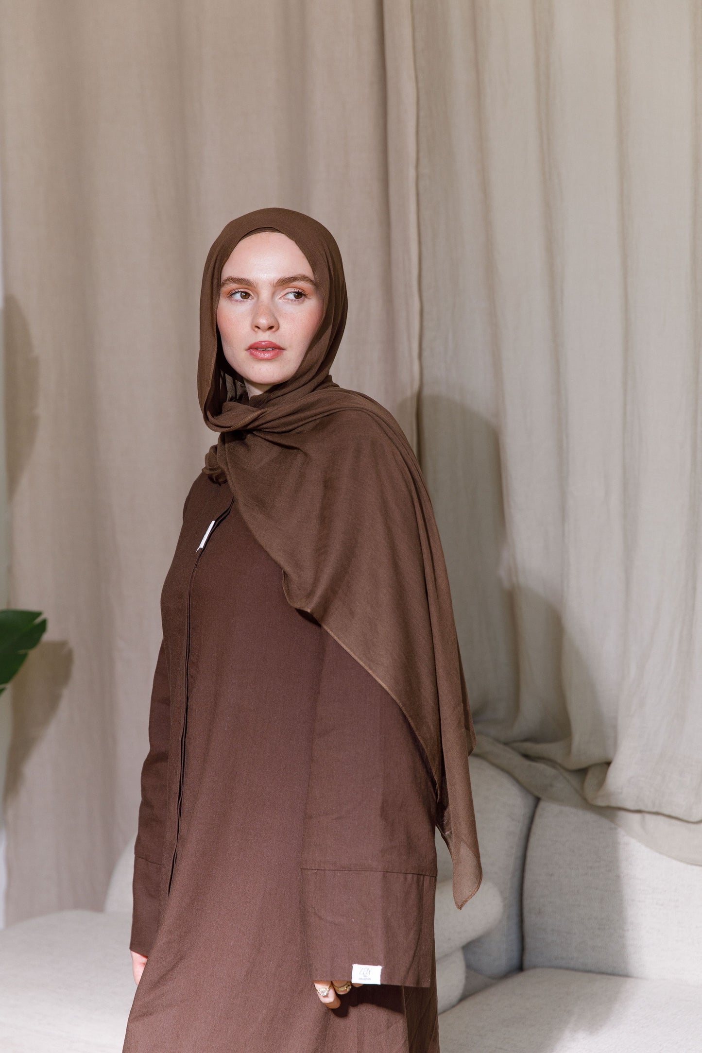 Abaya Cairo Brown