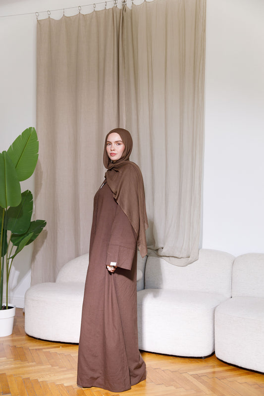 Abaya Cairo Brown