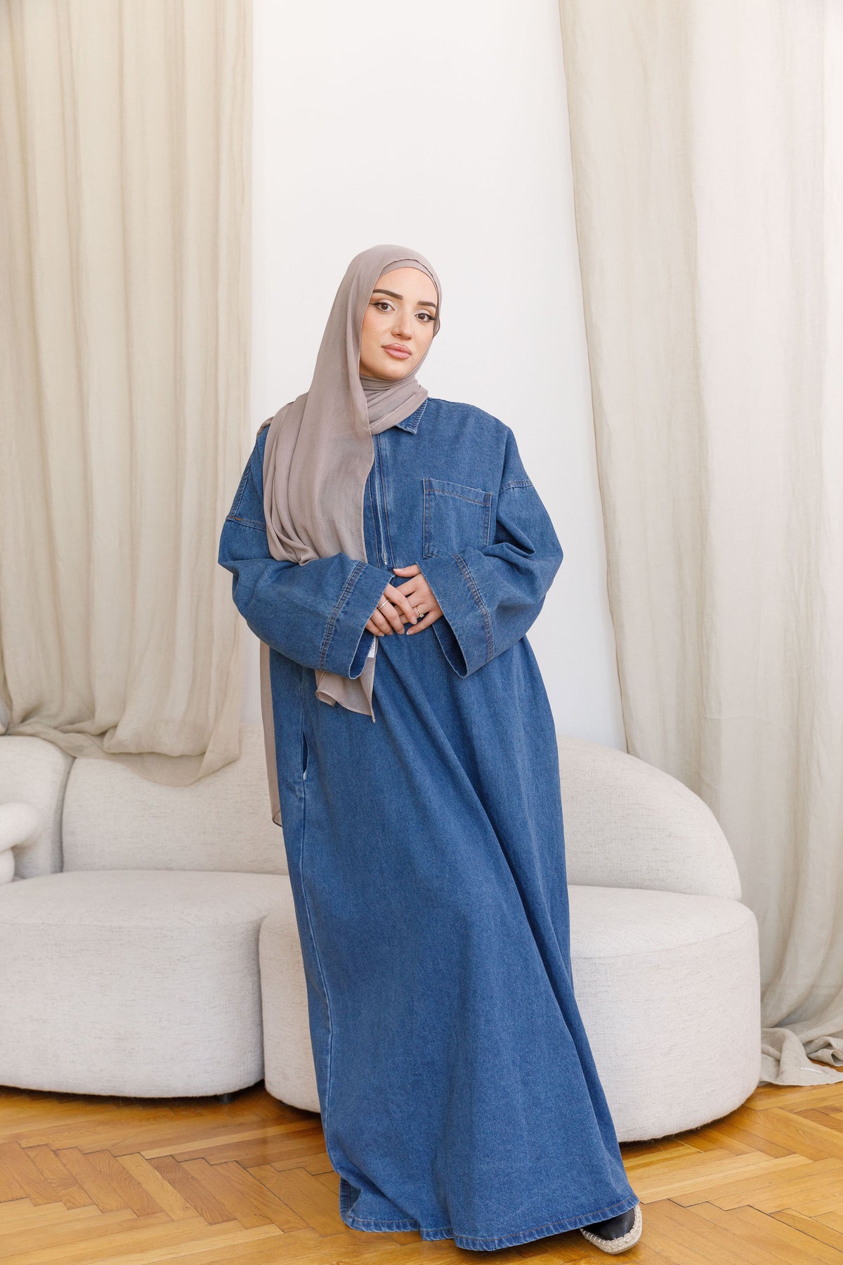 Jeans Abaya 100% Baumwolle