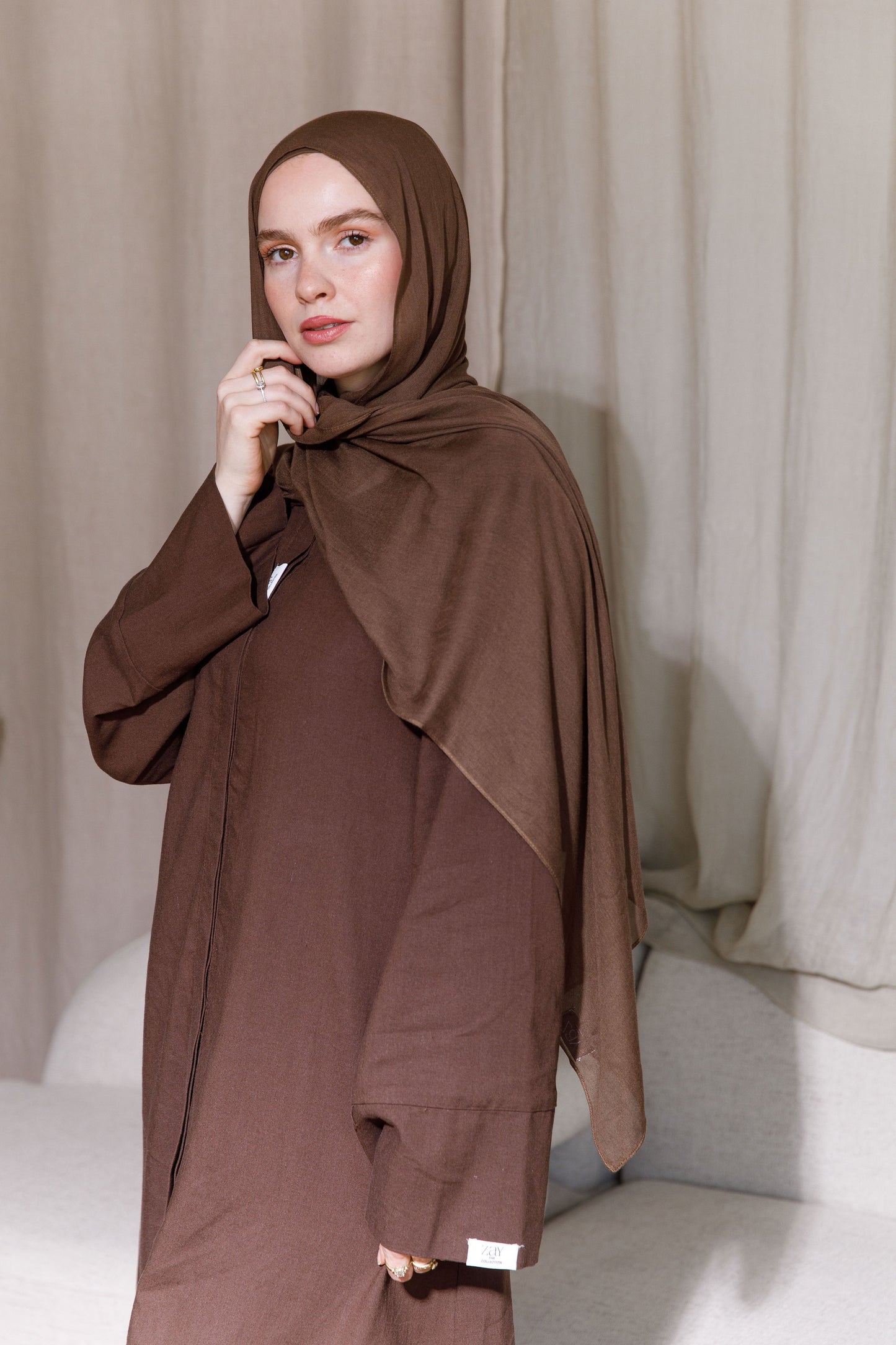 Modal Hijab – Cairo Brown | بني القاهرة