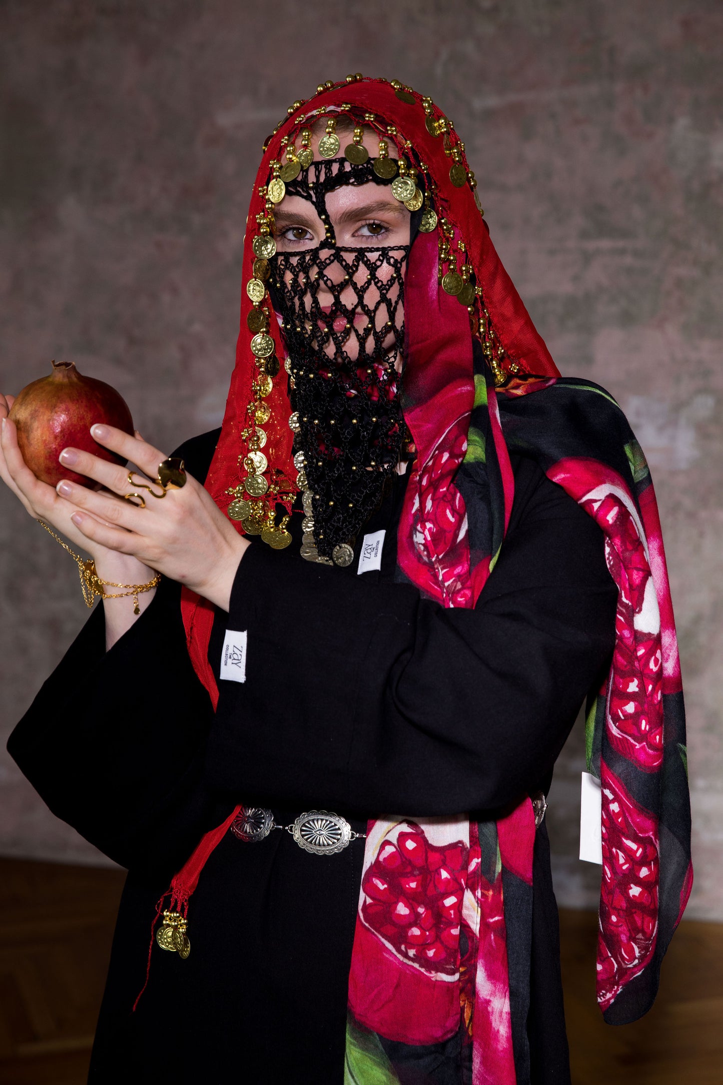 Pomegranate Modal Hijab